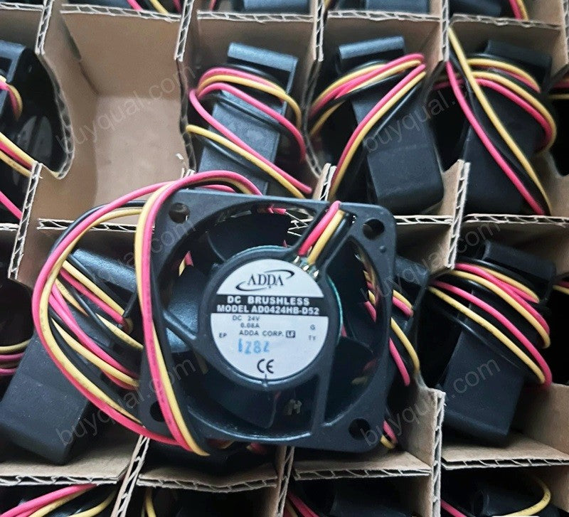 ADDA AD0424HB-D52 24V 0.08A 3wires Cooling Fan ADDA AD0424HB-D52 24V 0.08A 3wires Cooling Fan